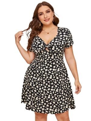 فستان الورد