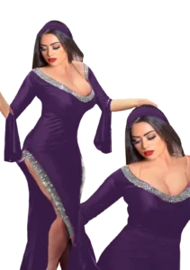 جلابية رقص بلدي وان سايز موف
