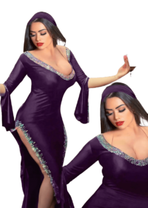 جلابية رقص بلدي وان سايز موف