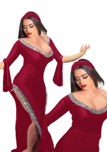 جلابية رقص بلدي وان سايز نبيتي