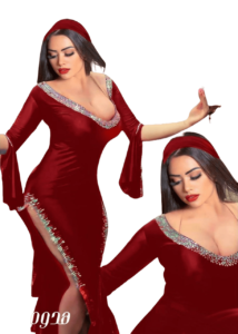 جلابية رقص بلدي وان سايز نبيتي