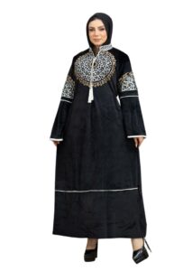 عبايات استقبال مطرزة اسود (2)