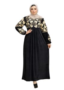 عبايات عرائس استقبال اسود (2)