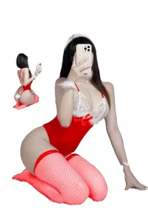 بيبي دول نسائي مثير احمر