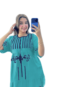 عبايه شقه لبني
