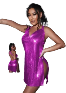 لانجيرى جلد فوشيا