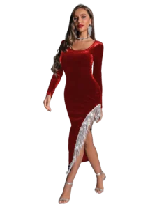 فساتين سواريه احمر (2)