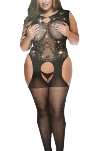 بدل سكسي خيوط مستوردة اسود