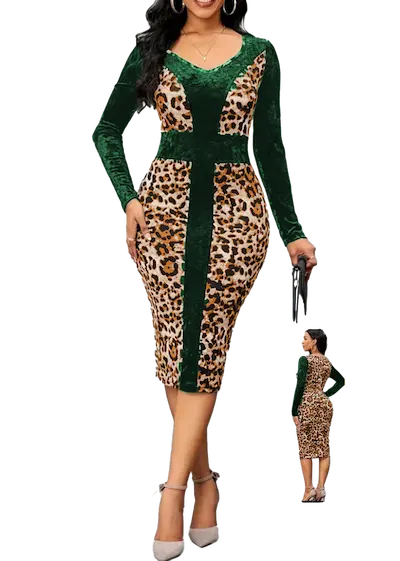 فستان قطيفة هدوم بنات زيتي (2) فستان قطيفة هدوم بنات كود 10123