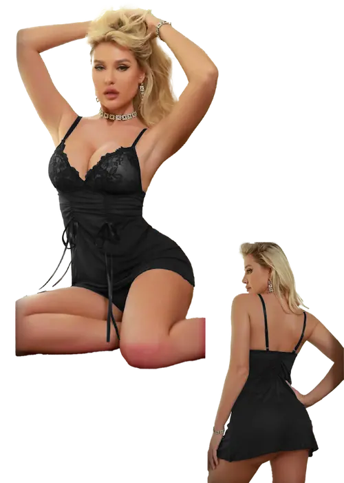 بيبي دول شفاف للعرايس اسود بيبي دول شفاف للعرايس اسود