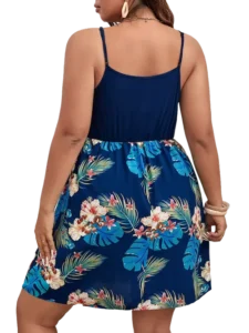 فستان قصير ازرق (2)