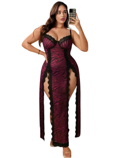 قميص نوم تايجر نبيتي قميص نوم تايجر كود 9909