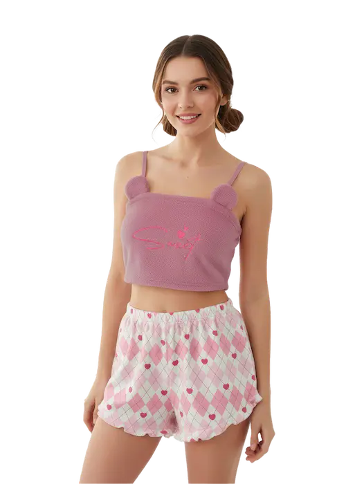 هوت شورت شتوي ناعم كود 3153 -3013