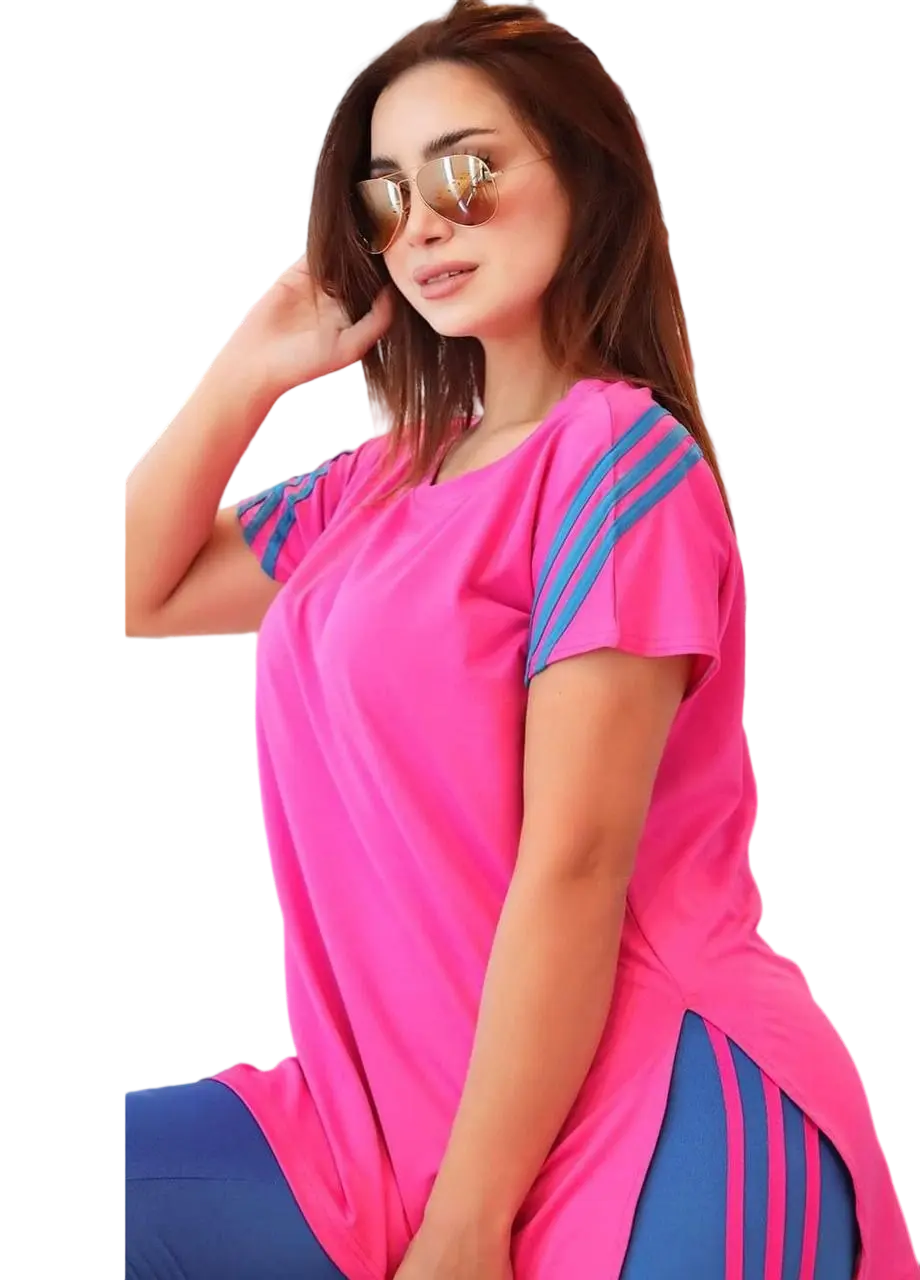 بجامة بناتي 2025 فوشيا (3) بجامة بناتي 2025 كود 00110