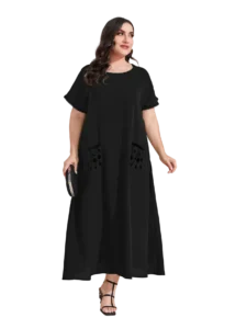 عبايات صيف 2025 أسود