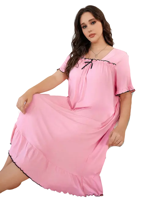 كاش مايوه قصير للبيت بينك (4) كاش مايوه قصير للبيت بينك (4)