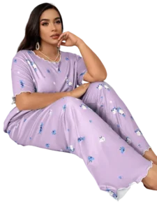 بيجامه نسائي لافندر (4)