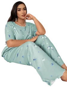 بيجامه نسائي لبني