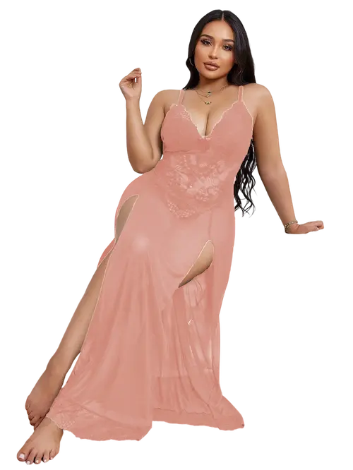 بيبي دول رقيق دانتيل سيمون (2) بيبي دول رقيق دانتيل كود 024