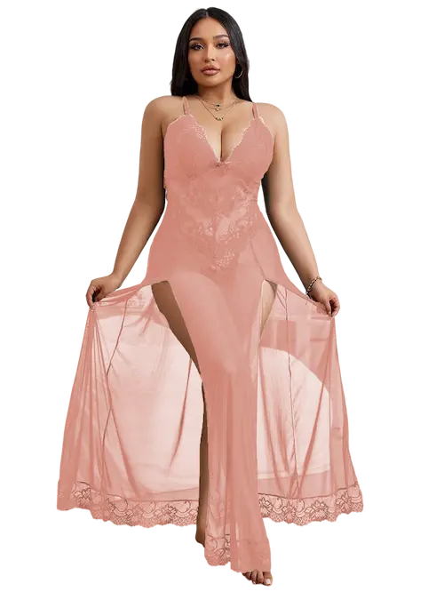 بيبي دول رقيق دانتيل سيمون (5) بيبي دول رقيق دانتيل كود 024