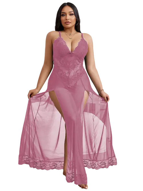 بيبي دول رقيق دانتيل كاشمير (2) بيبي دول رقيق دانتيل كود 024