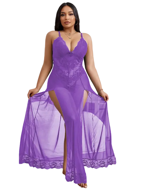 بيبي دول رقيق دانتيل موف (2) بيبي دول رقيق دانتيل كود 024