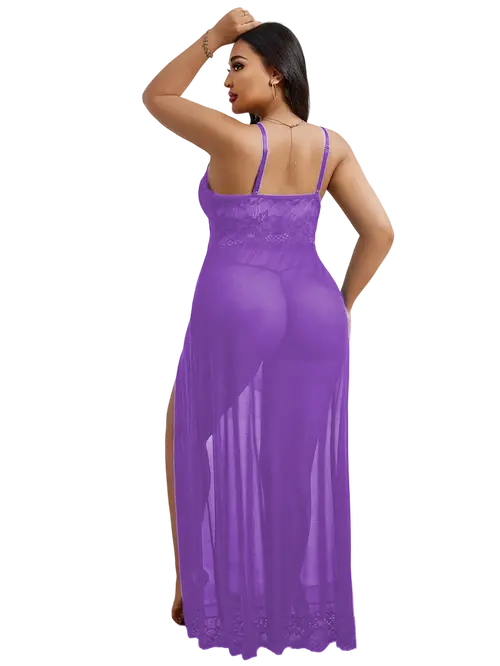 بيبي دول رقيق دانتيل موف (4) بيبي دول رقيق دانتيل كود 024