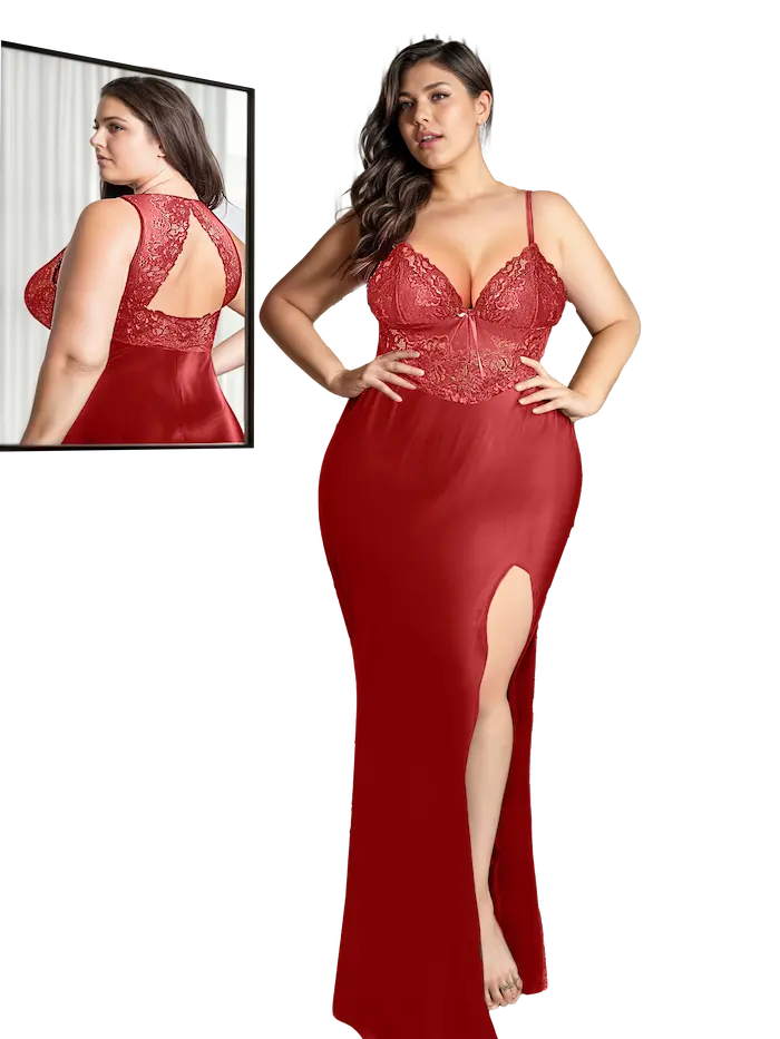 بيبي دول رقيق ستان احمر بيبي دول رقيق ستان كود 7770