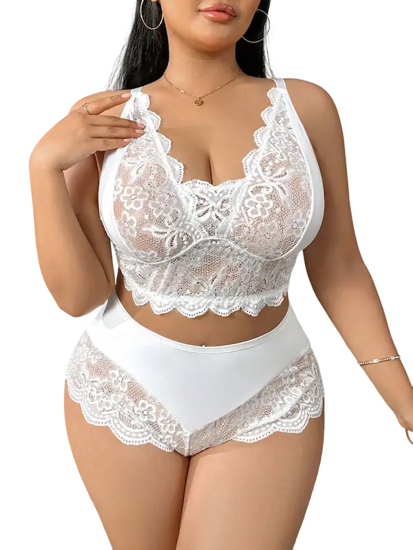 طقم داخلي عرايسي ابيض طقم داخلي عرايسي كود 0272