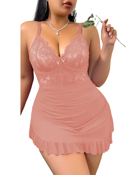 لانجري قصير وشفاف سيمون لانجري قصير وشفاف كود 1064