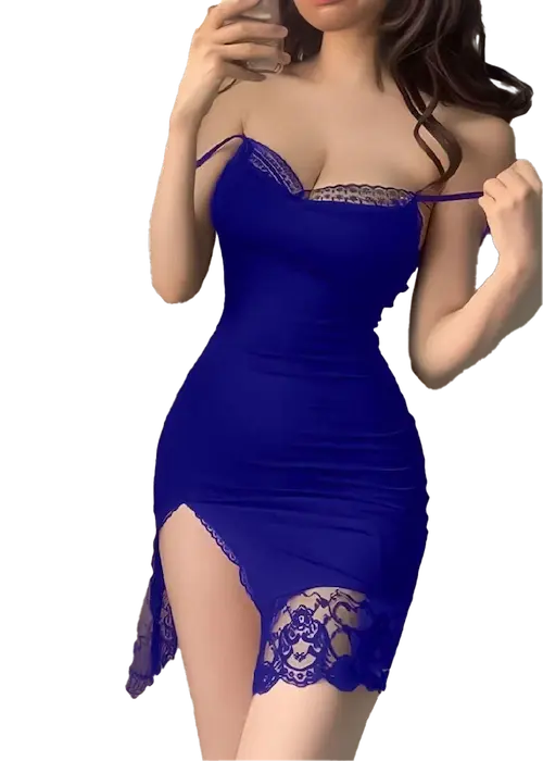 قميص نوم جديد 2025 ازرق قميص نوم جديد 2025 كود 0103