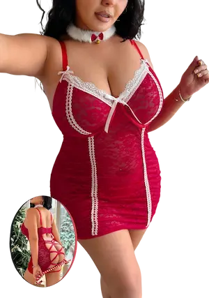 بيبي دول دانتيل رقيق