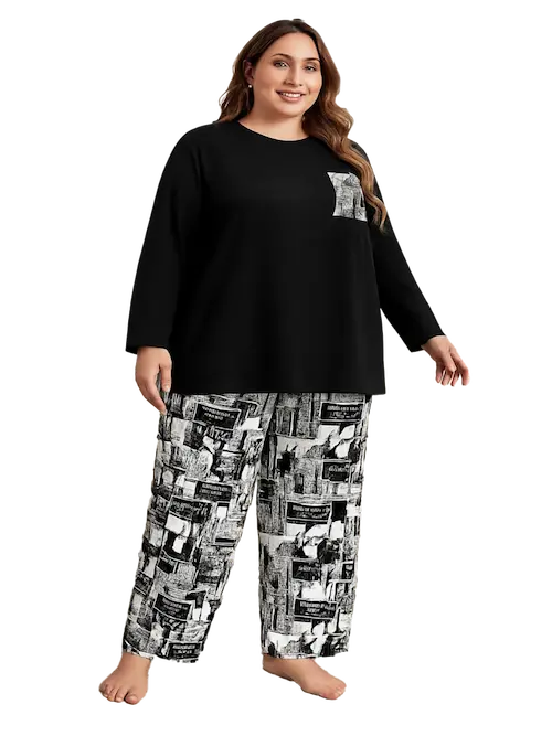 بجاما خريفي رقيقة كود 0918