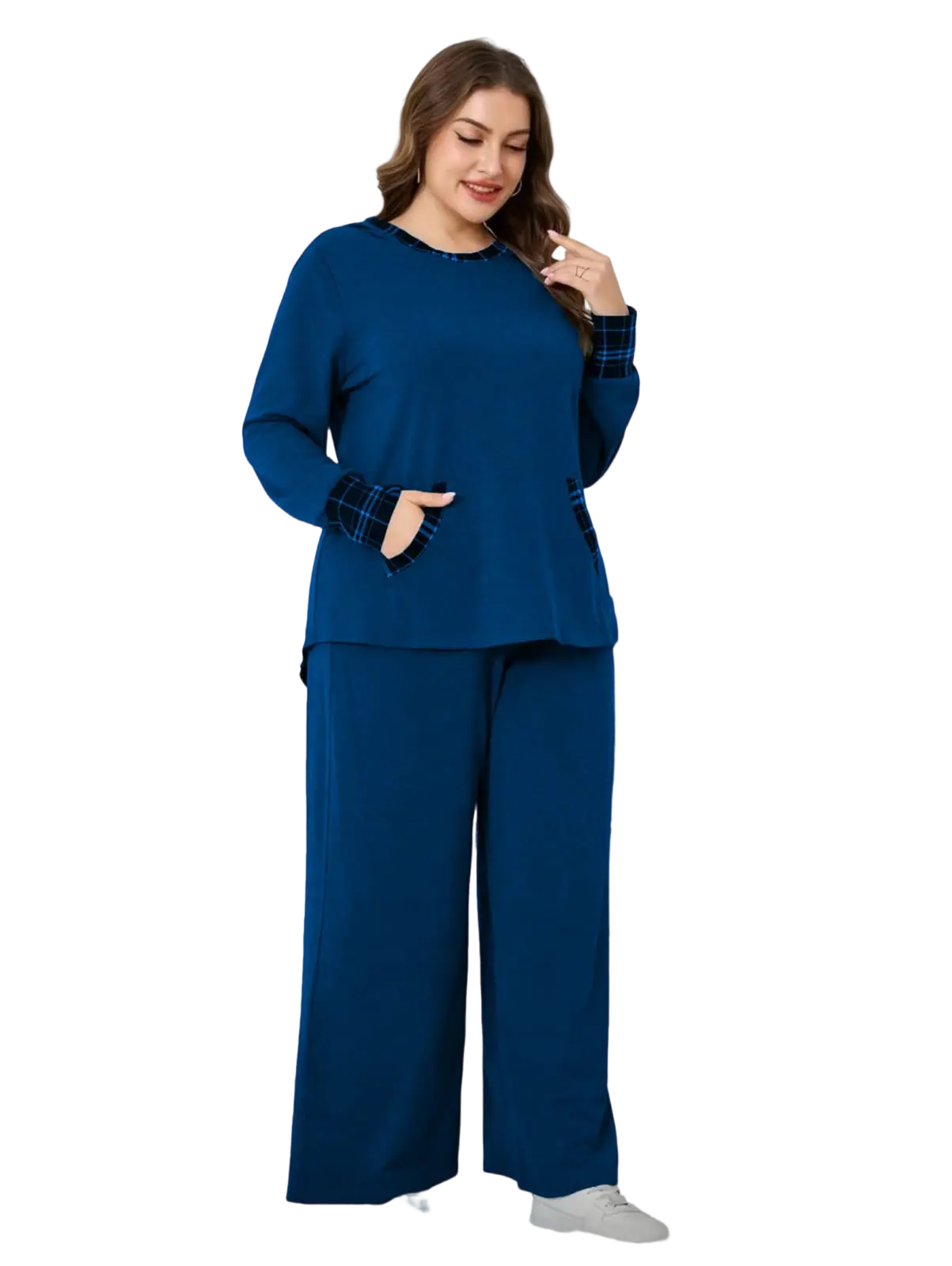 بجاما ميلتون شيك ازرق بجاما ميلتون شيك كود2515