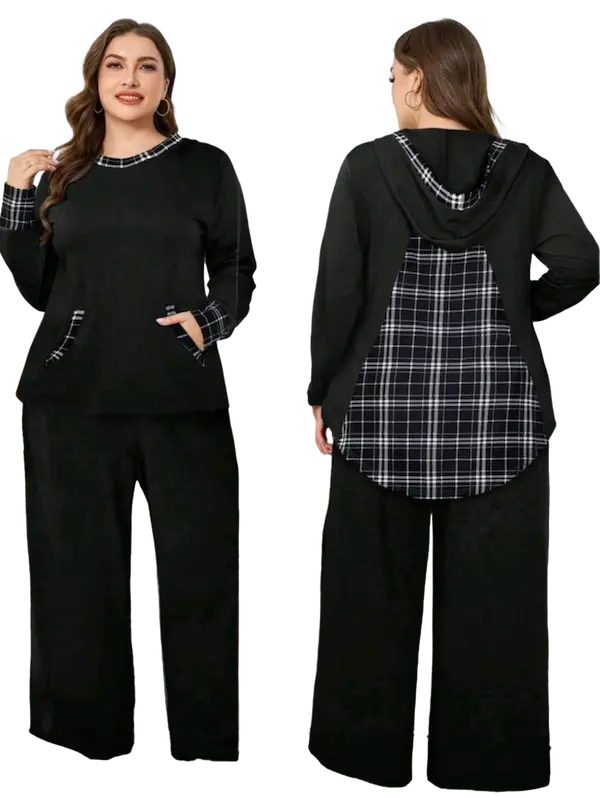 بجاما ميلتون شيك اسود (3) بجاما ميلتون شيك كود2515