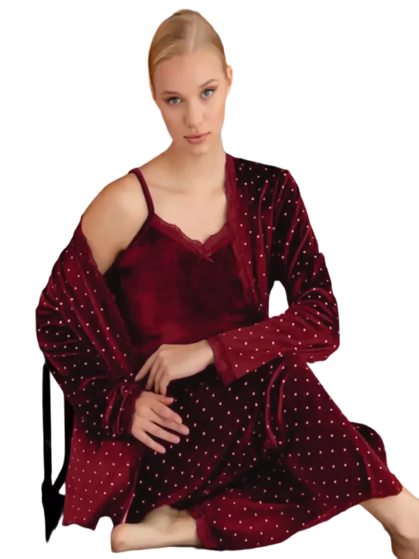 بجامات 3 قطع بيج سايز للعرايس نبيتي