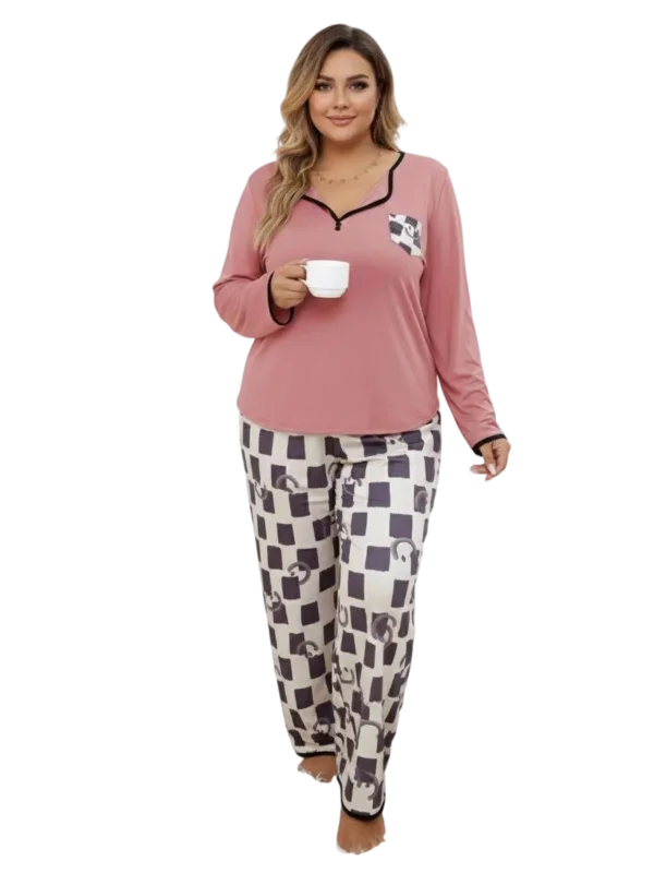 بجامة خريفي كاشمير