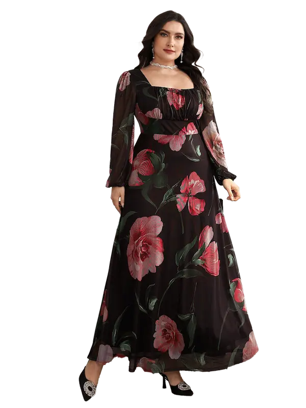 دريس مشجر واسع طويل احمر (4) دريس مشجر واسع طويل كود 0356