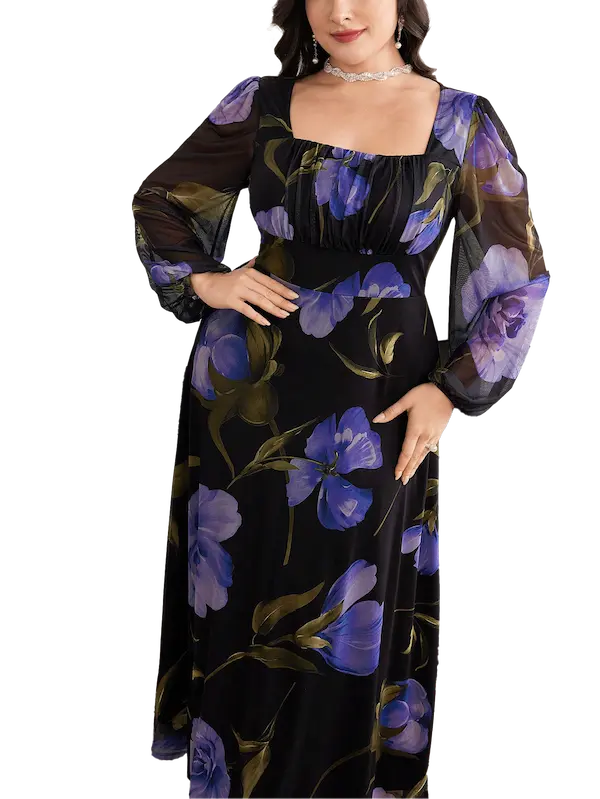 دريس مشجر واسع طويل موف (4) دريس مشجر واسع طويل كود 0356