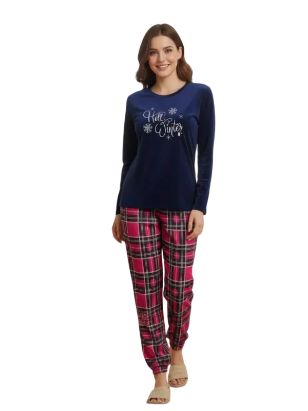 بجامة شتوي حريمي 2026 كود 2240