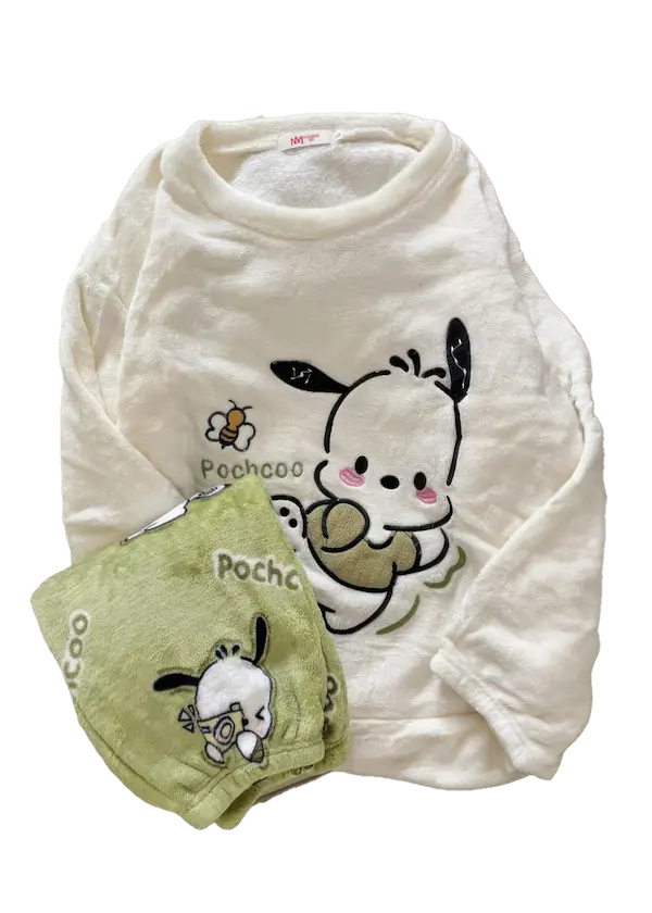 بجامة قطيفة هايدي (4) بجامة قطيفة هايدي كود 3169