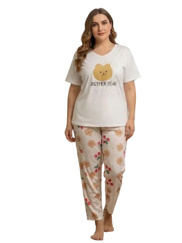 بجامة نص كم 2026 كود 26116