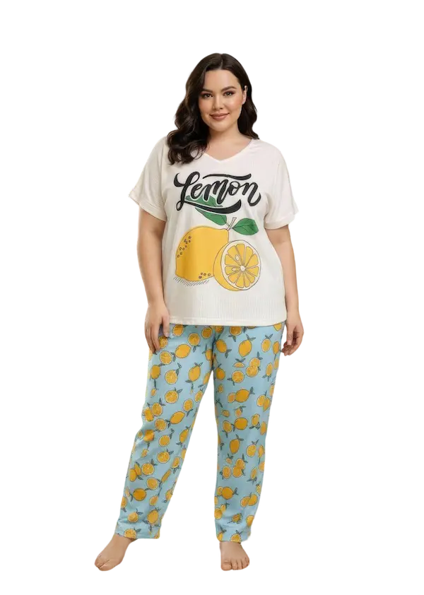 بجامة نص كم بيج سايز بجامة نص كم بيج سايز كود 26109