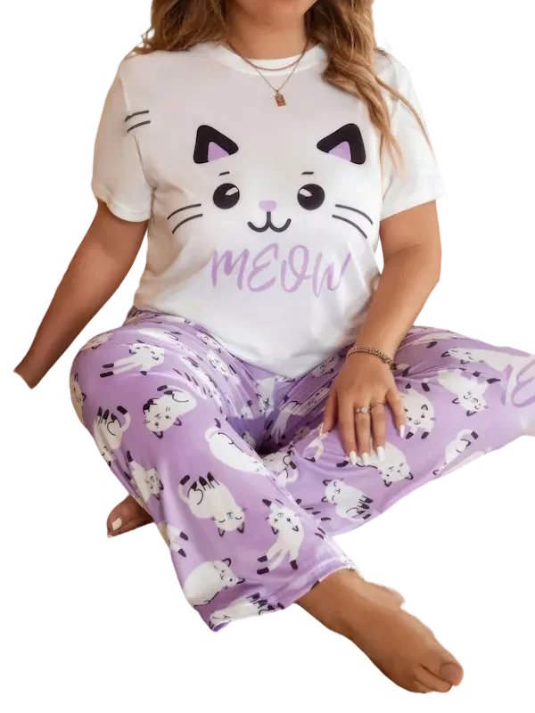 بجامة نص كم شيك للبيت كود 250175