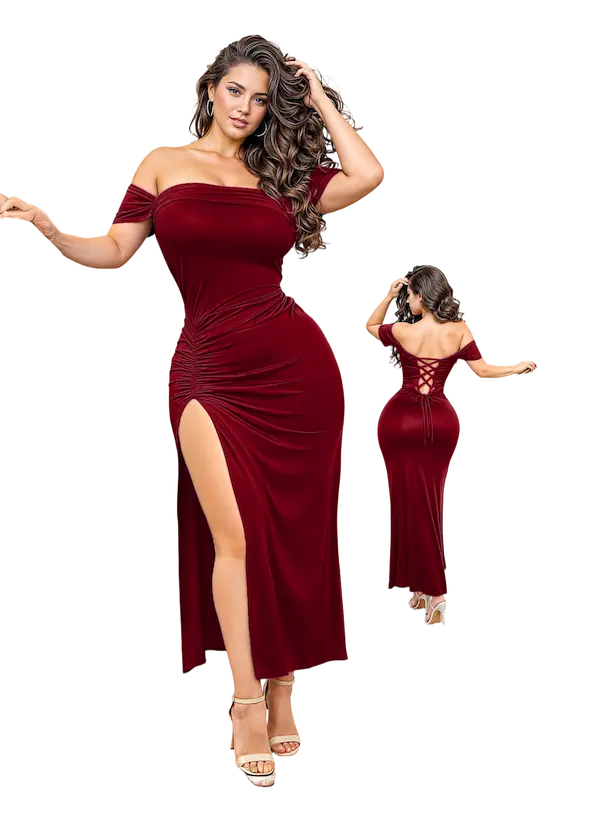 دريس اوف شولدر فري سايز نبيتي دريس اوف شولدر فري سايز كود 239