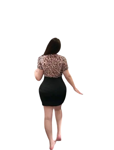 فستان زبدة تايجر (3) فستان زبدة تايجر كود 334