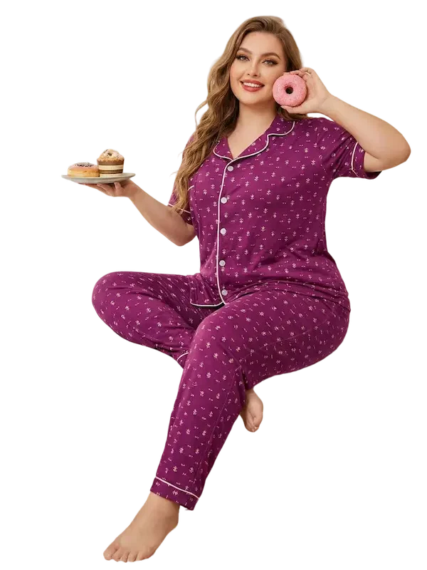 بجامات حريمي بيتي خفيفة كود 0923