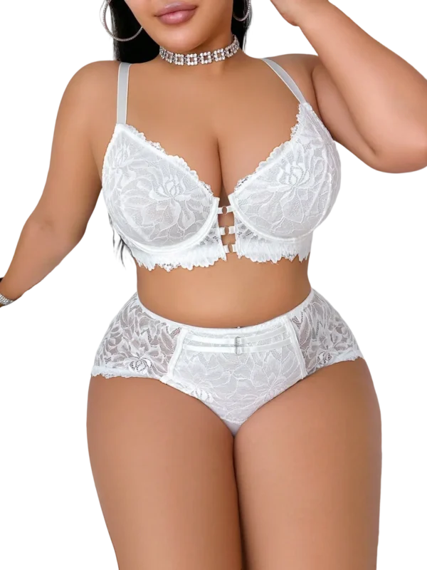 طقم حريمي ابيض للعرايس كود 0348